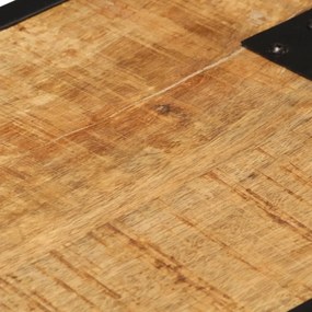 Noptiera, 43 x 30 x 51 cm, lemn masiv de mango nefinisat