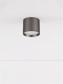 Spot LED aplicat diametru 10cm ZIAZA nickel negru, NVL-9695167