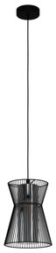 Lustră pe cablu MASETA 1xE27/40W/230V neagră Eglo 99633