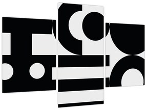 Tablou - Abstracție geometrică N⁰3 (90x60 cm)