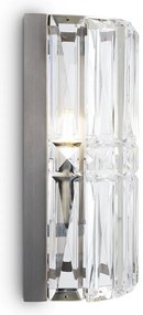 Aplica de perete design neoclasic Facet crom
