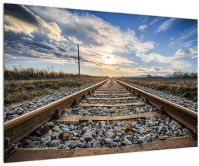 Tablou - Cale ferată (90x60 cm)