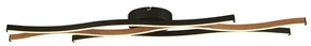 Lustra LED aplicata design modern Bloom Swirl