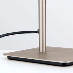 Veioza/Lampa de masa pivotanta CARLTON nickel/alb