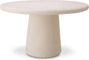 Masa design LUX pentru interior si exterior Cleon M crem