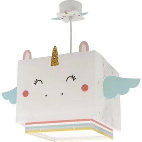 Lustră pentru copii LITTLE UNICORN 1xE27/15W/230V Dalber 64592