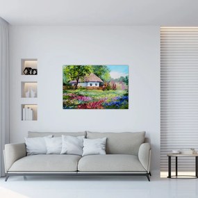 Tablou - Cabană (90x60 cm)