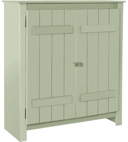 Dulap verde deschis din lemn de pin 100x110 cm Bertram – Støraa