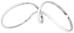 Lustră LED pe cablu TESORO LED/48W/230V crom lucios