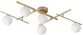 Lustra aplicata / Plafoniera moderna ajustabila Atlas pl5 aurie