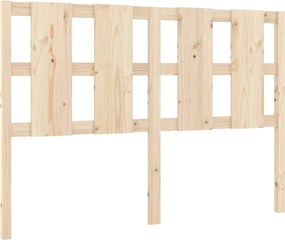 vidaXL Tăblie de pat, 145,5x4x100 cm, lemn masiv de pin