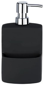 Dozator pentru săpun lichid Wenko Festival, negru