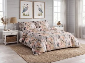 Lenjerie de pat din satin de bumbac LORRIEN colorata Dimensiune lenjerie de pat: 2 ks 60 x 70 cm | 240 x 200 cm