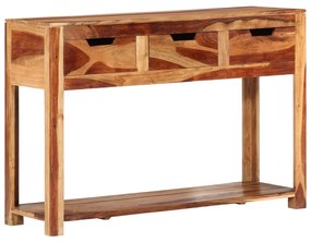 Masa consola, 110x35x75 cm, lemn masiv de acacia
