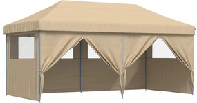 vidaXL Cort pentru Petreceri Bej 292 x 580 x 315 cm Material Oxford