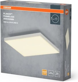Osram - Panou LED PLANON montat pe suprafață LED/20W/230V 3000K 30x30 cm alb