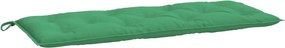 vidaXL Pernă bancă de grădină, verde, 120x50x7 cm, material oxford