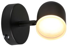 Spot LED de perete RAWI LED/4,2W/230V negru