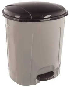 Coș de gunoi cu pedală Orion 21 L,  maro, 21 l