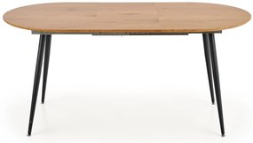 Masa extensibila ZENITH cu decor stejar 120(160)x80