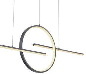 Lustra LED dimabila cu telecomanda design modern Barral 67121-50G GL