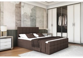 Pat boxspring, 160x200, maro, BEST