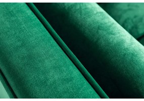 Canapea din catifea verde 225 cm Cozy Velvet Green