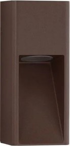 Spot aplicat perete exterior IP65 MAZU rust