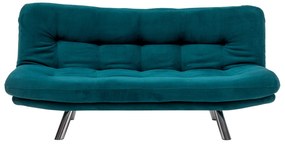 Canapea extensibilă Misa Small Sofabed - Petrol Green