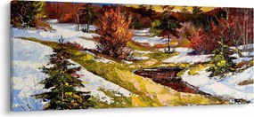 Tablou - Sosirea primăverii (120x50 cm)
