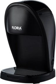 Aparat de facut cafea Floria ZLN9297, filtru de nailon, cupa pentru masurat, 2 cesti incluse, Negru