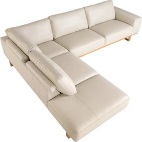Coltar stanga LUX design italian Cowhide sand