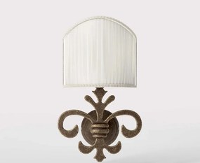 Aplica de perete stil clasic italian din alama Giglio