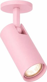 Spot incastrat directionabil cu bec GU10 Linca roz pastel