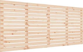 vidaXL Tăblie de pat pentru perete, 156x3x91,5 cm, lemn masiv de pin