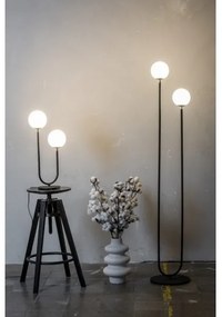 Lampă de masă FERRONE 2xE14/7W/230V neagră/albă/aurie Argon 7072