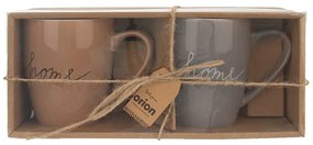 Set 2 căni Orion HOME, 380 ml