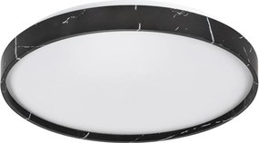 Rabalux 71517-LED Plafonieră cu dimmer TERESIA 24W/230V 3000-6500K Ø 38 cm neagră + telecomandă