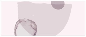 Tablou - Minimalism violet N⁰2 (120x50 cm)