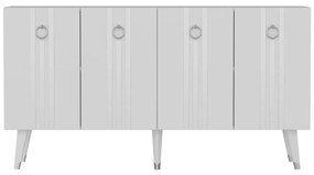 Dulap Pometu (alb + arigintiu) . 1093456