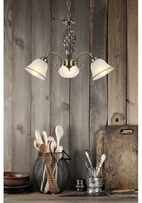 Lustră pe lanț Globo 60208-3 ODIN 3xE27/60W/230V