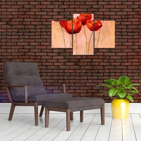 Tablou - Lalele roșii (90x60 cm)