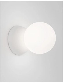 Aplica de perete design modern ZERO, gips alb NVL-9577013