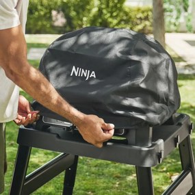 Husa pentru gratar Ninja Woodfire XL XSKOGXLCVREU, Model OG850/OG901, Impermeabil, Negru