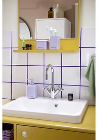 Dozator de săpun lichid mov din polirășină 380 ml Tom Tailor T-Rounded – Wenko