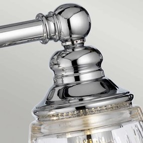 Quintiesse QN-KEYNES2-BATH-LED Lampă de perete pentru baie KEYNES 2xG9/3W/230V IP44 crom lucios