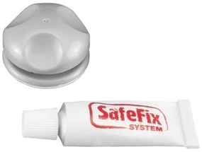 Set 2 cârlige cu lipici Metaltex Eureka!