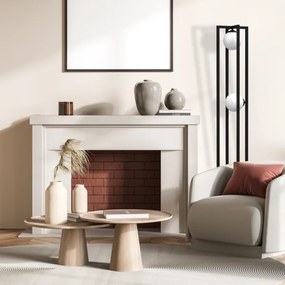 Lampadar DIEGO 2xE14/40W/230V negru