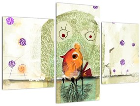 Tablou - Sufletul unei păsări (90x60 cm)