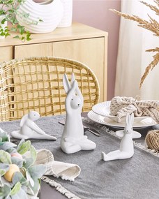 Figurină decorativă 3 ks Brizy (alb). 1078201